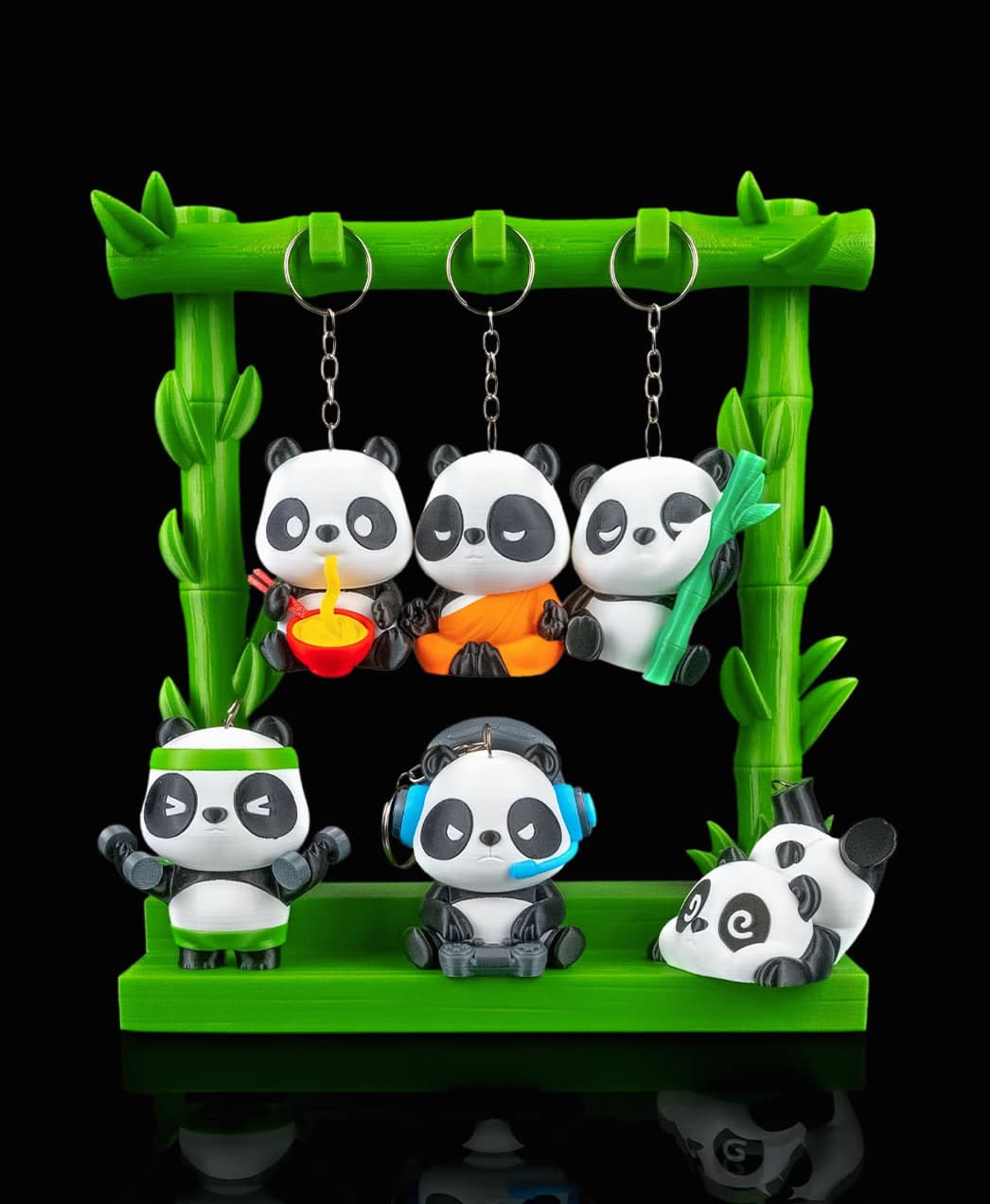 Expositor Bambu dos Pandas
