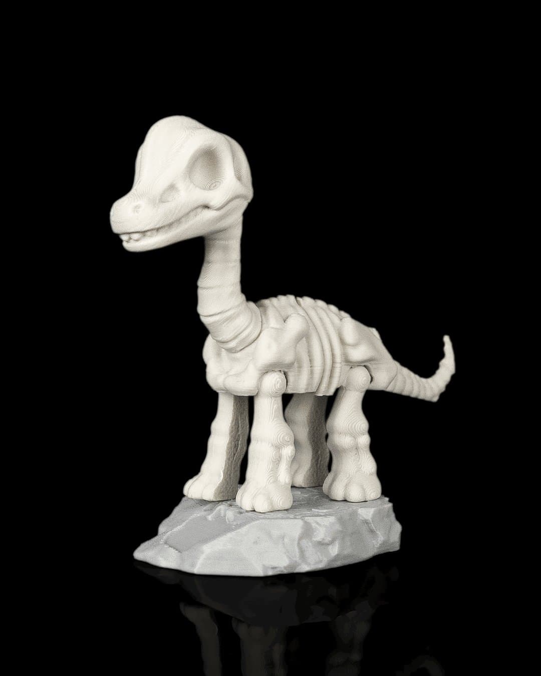 Fóssil Mini Dinossauro Pescoço Comprido
