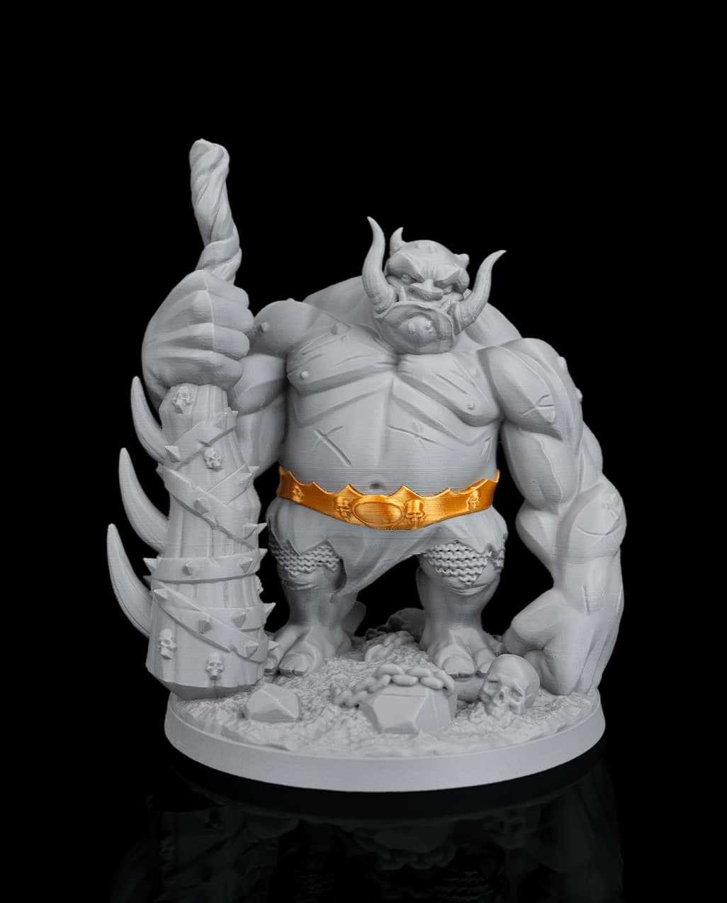 Miniatura Troll Esmaga-Ossos