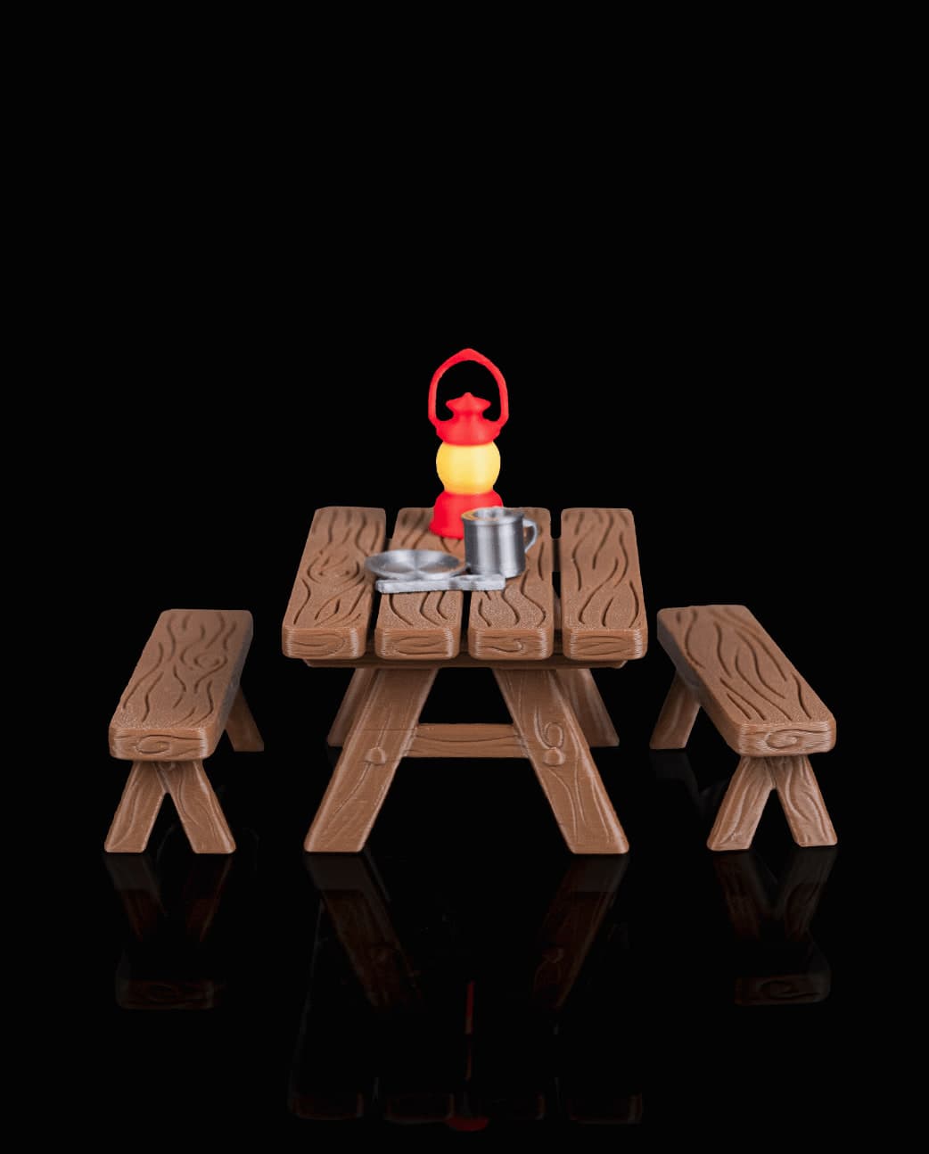 Conjunto de Mesa de Acampamento