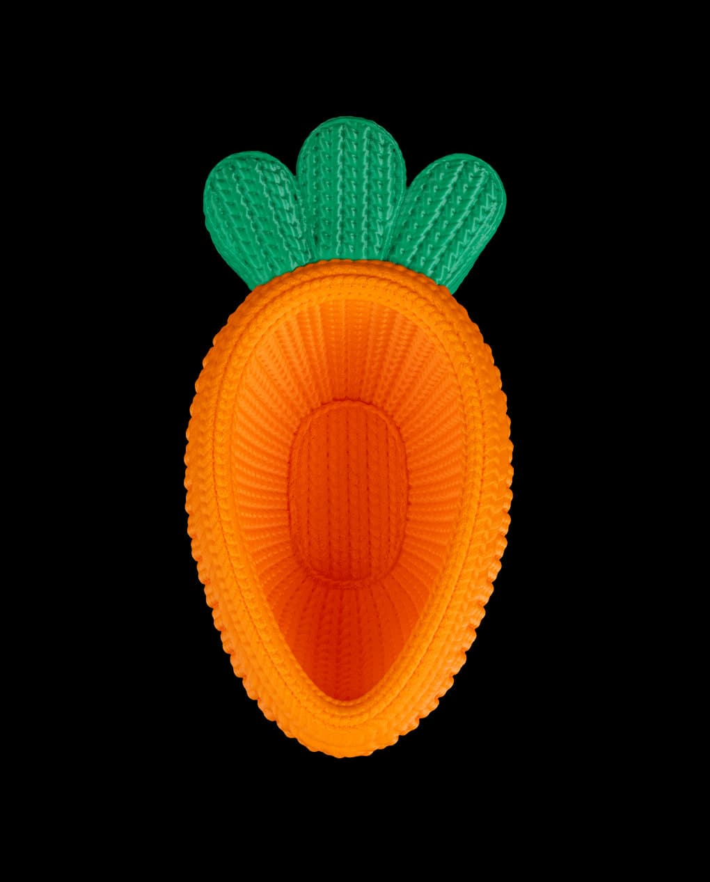Taça Cenoura de Croché
