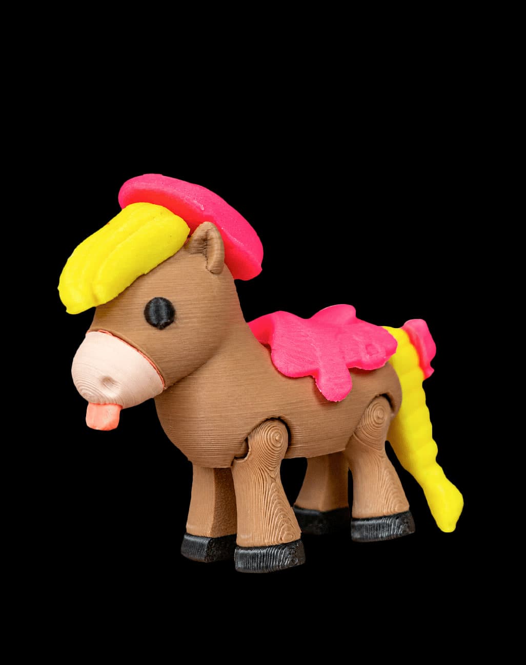 Cavalo Janota com Moldes de Plasticina