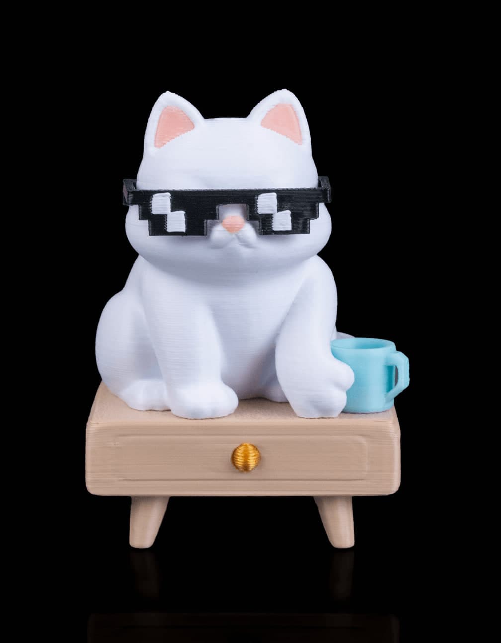Gato de Óculos de Sol
