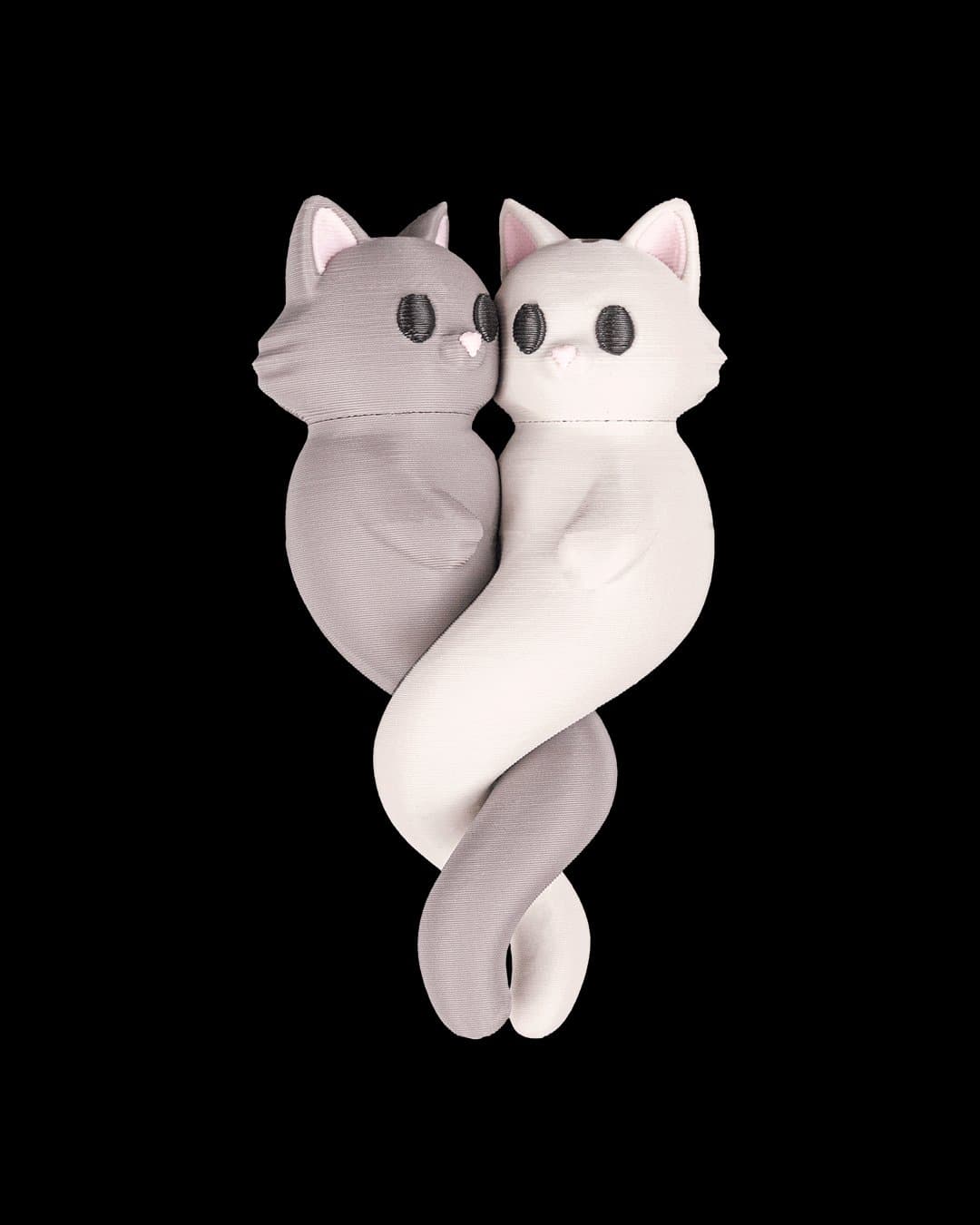Pendentes Gatos Par Perfeito
