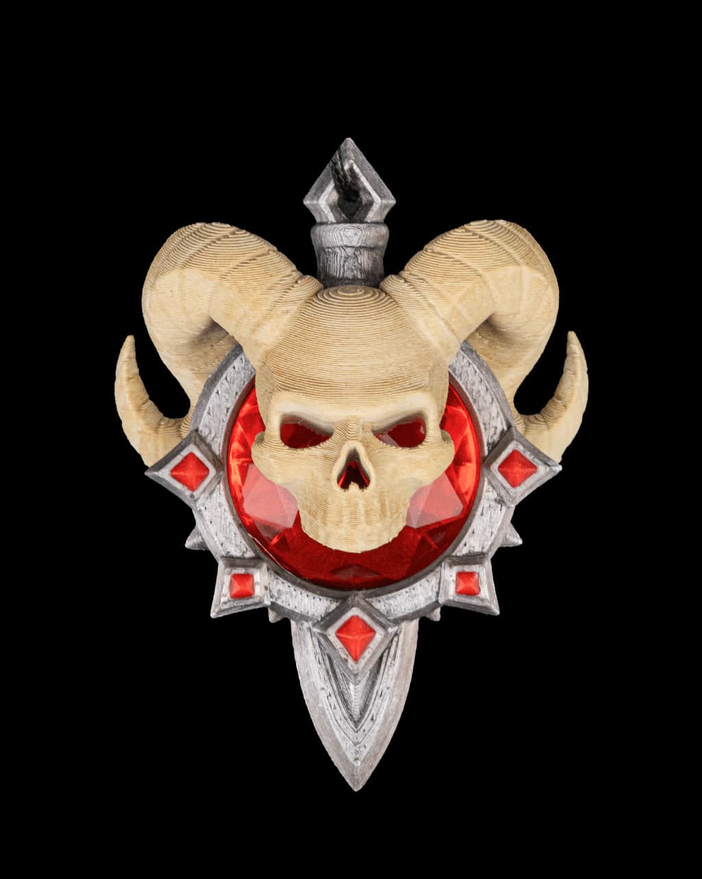 Pendente Crânio Infernal