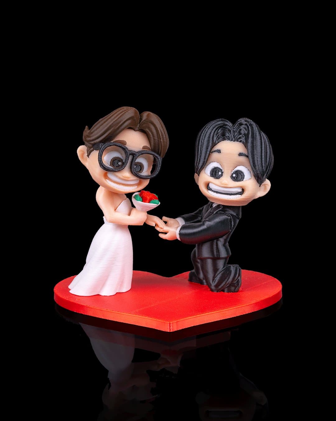 Topo de Bolo Pedido de Casamento