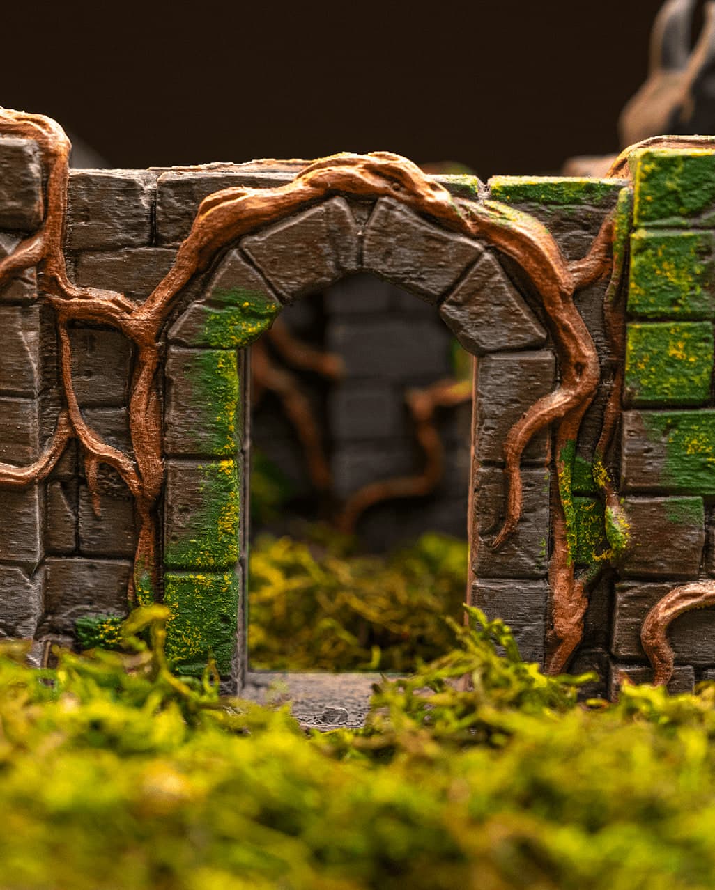 Muralhas com Trepadeiras para RPG