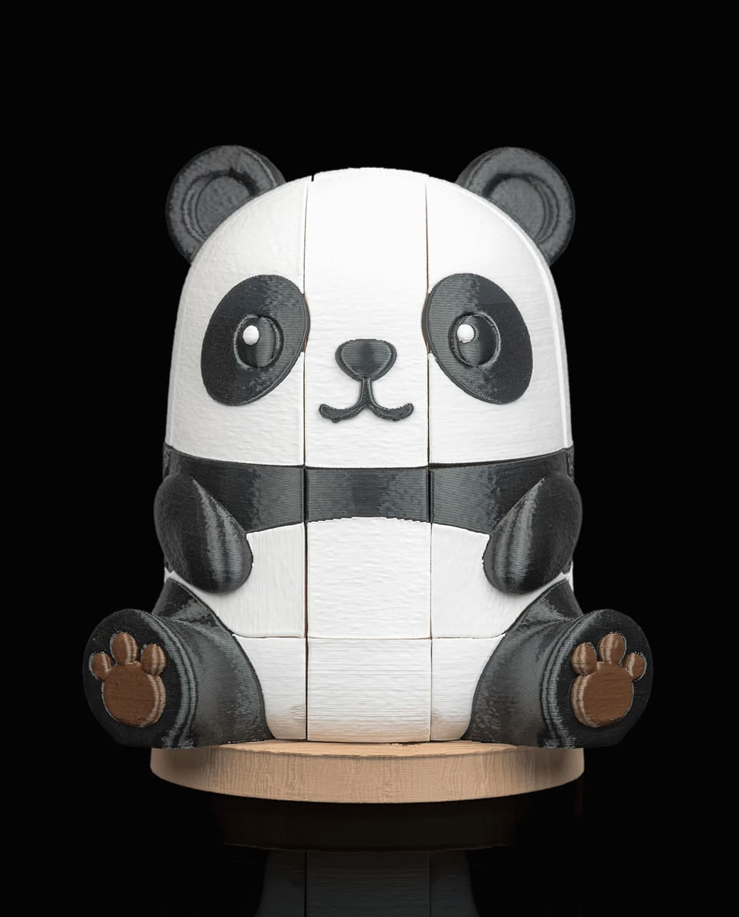 Puzzle Panda em Camadas