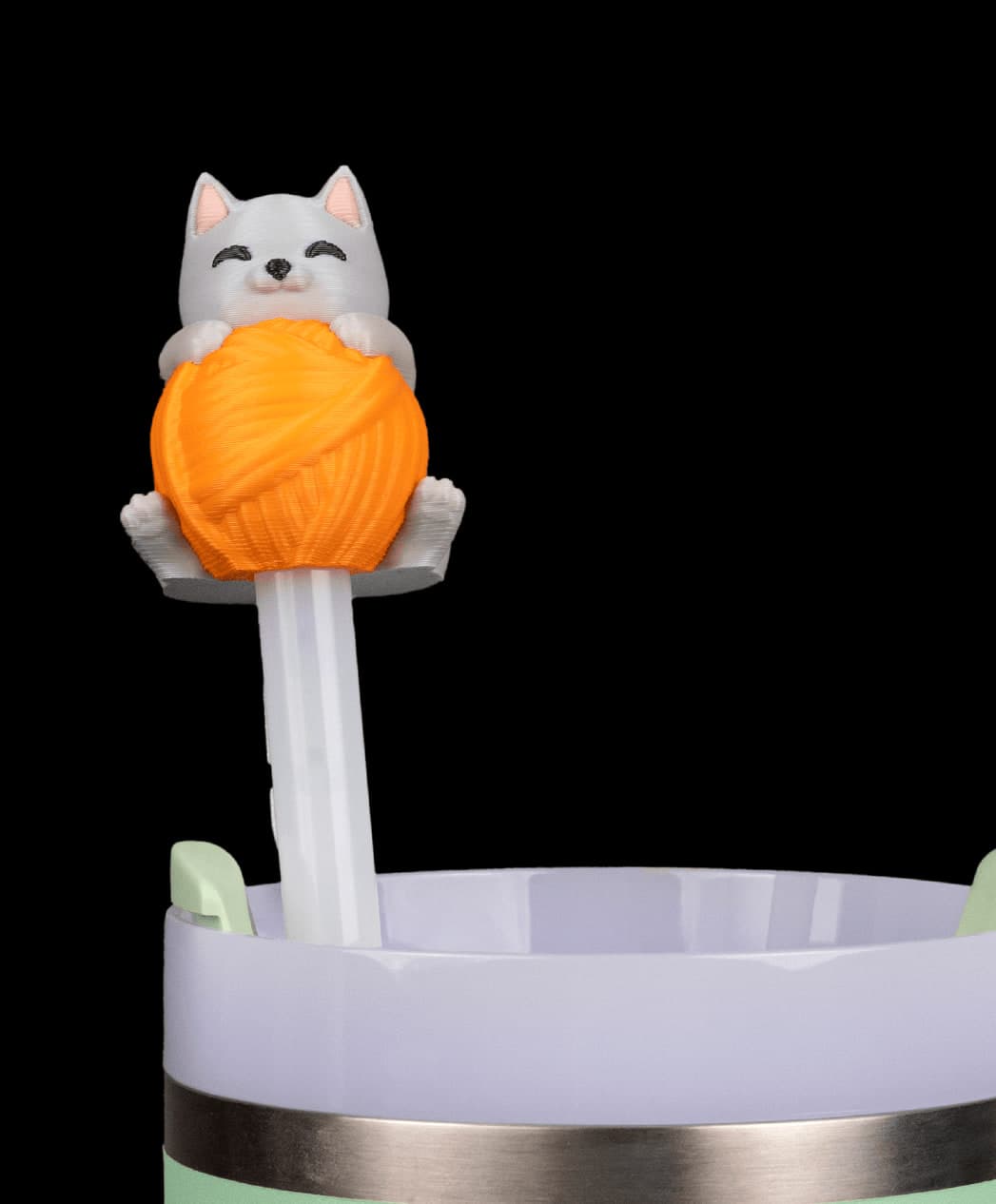 Tampa de Palhinha e Pendente Gato