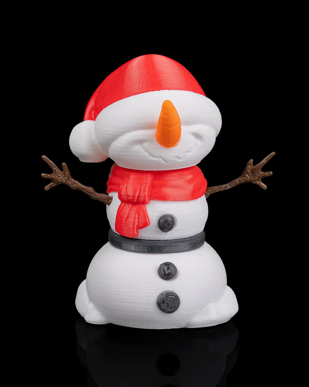 Boneco de Neve Sorridente