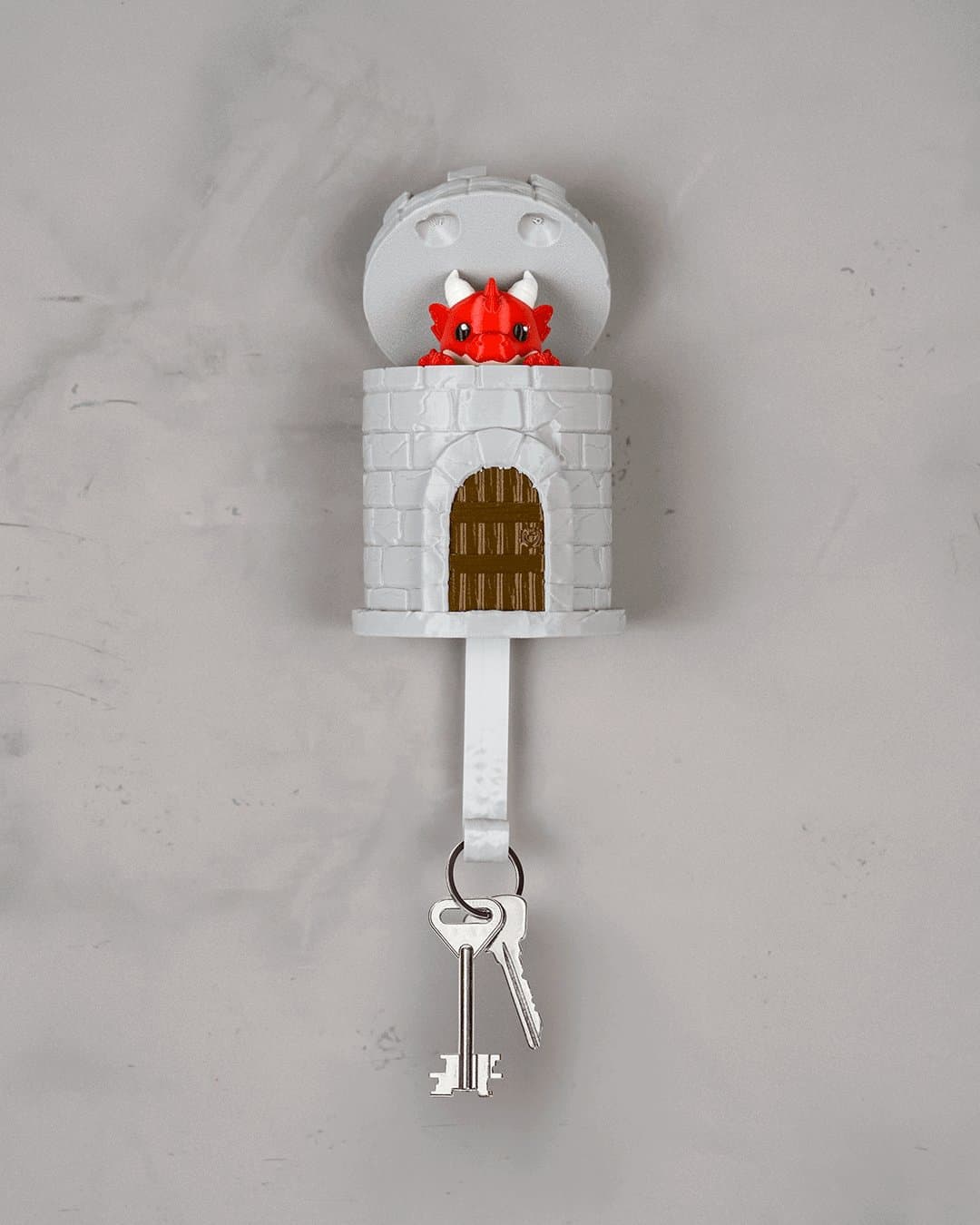 Porta-Chaves de Parede Torre do Dragão