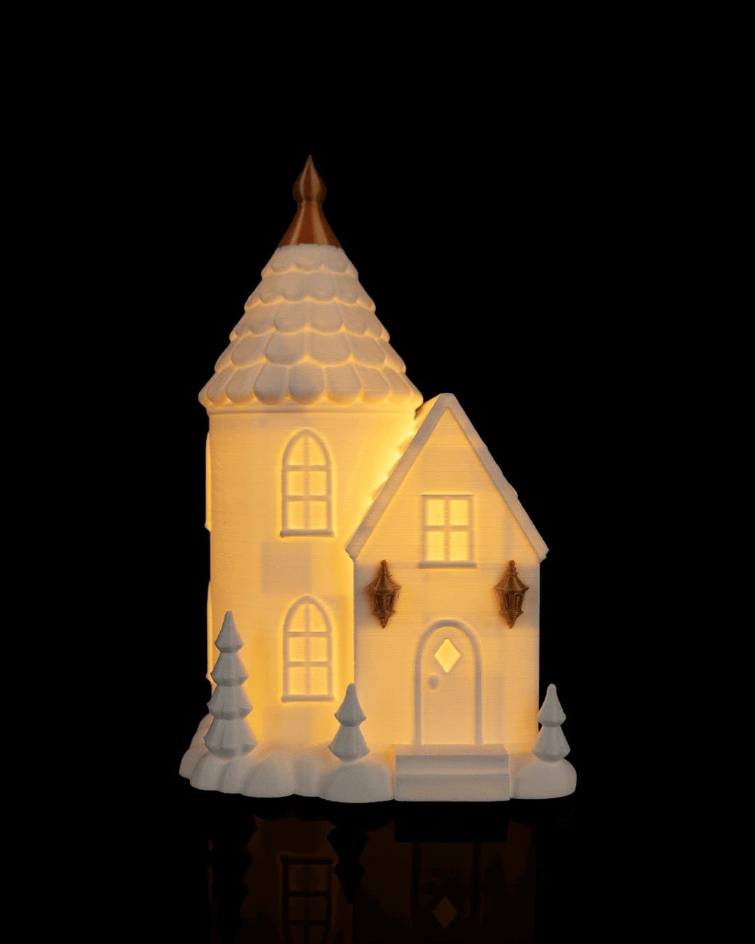 Aldeia de Natal Iluminada