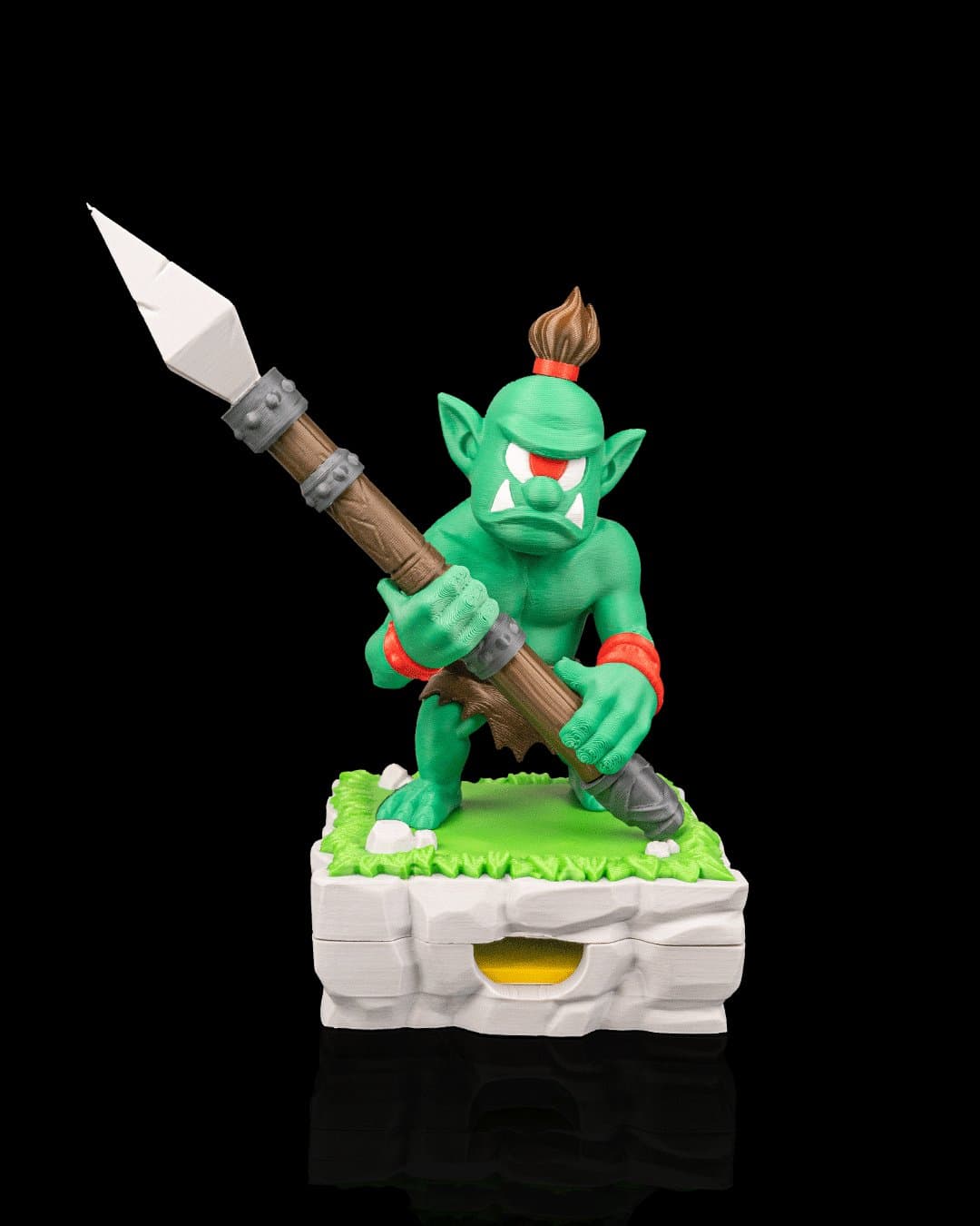 Porta-Canetas Orc Trabalhador