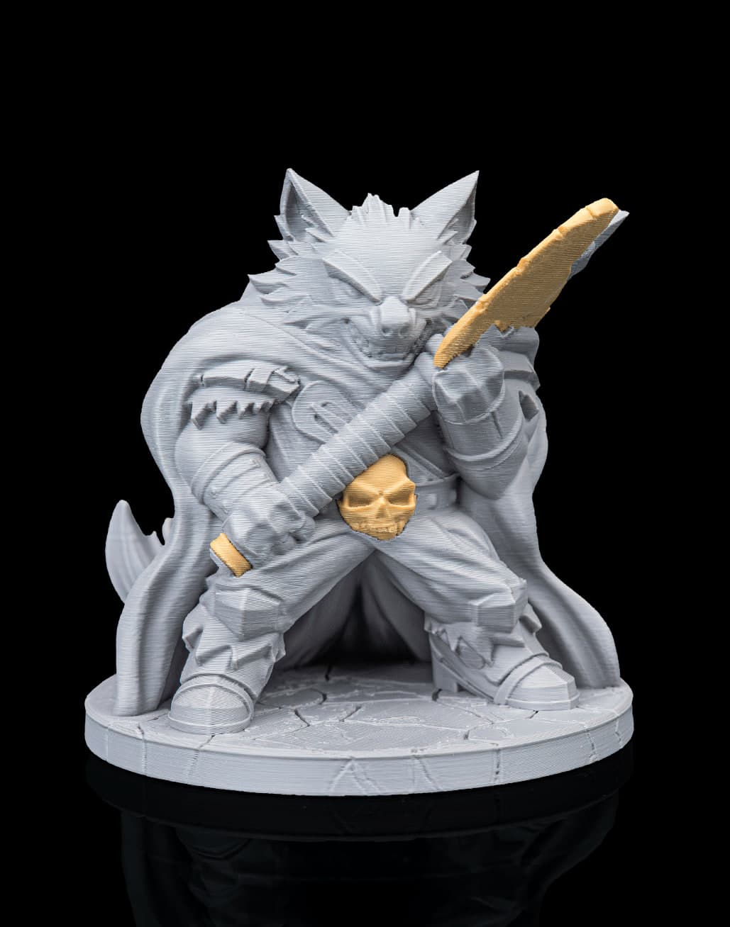 Lobo Bárbaro, Miniatura RPG