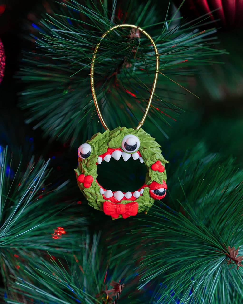 Coroa de Natal Mordedora